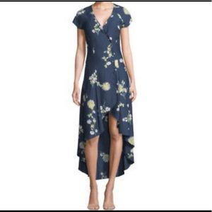 Free people XS midi high low floral dress